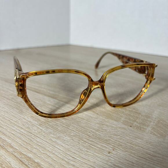 Paloma Picasso 3860 11 Sunglasses Frames Only Gold Brown 56-13-135